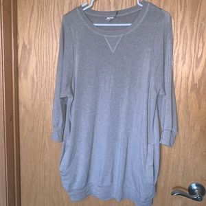 3/4 sleeve lightweight sweater
